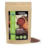 BIO Quinoa rot (500g), rote Quinoa Bio aus kontrolliert biologischem Anbau, glutenfrei, laktosefrei,...