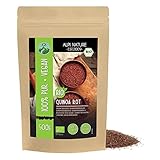 BIO Quinoa rot (500g), rote Quinoa Bio aus kontrolliert biologischem Anbau, glutenfrei, laktosefrei,...