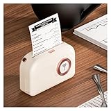 ERETYRET A3X Tragbarer Thermo-Bluetooth-Drucker, 203 DPI, Thermobild-Fotoetiketten-Wireless-Drucker,...