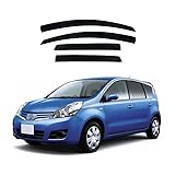 YSOLDA 4 Stück Auto Windabweiser Regenabweiser,für Nissan Note E11 2004-2013,E12 2012-2020,E13...