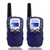 Retevis RT388 Walkie Talkie Kinder,Funkgeräte Kinder Langstrecken Taschenlampe,Spielzeug ab 4-12...