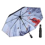 G-LIKE Sonnenschirm Regenschirm Faltbar Automatik – Outdoor Schirm Automatisch Windfest...