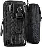 ONEFLOW Survival Case für Samsung A + J Reihe - Gürteltasche aus Nylon, Handytasche mit Karabiner,...