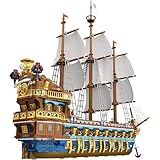 Piratenschiff Technik Bausteine, 66011 Reobrix Schiff Spielzeug Bausatz Modular Buildings,...