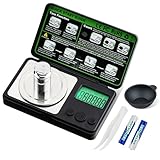 Mcbazel Mini-Milligramm-Waage, 50 g/0,001 g, tragbare Schmuckwaage, digitale hochpräzise...