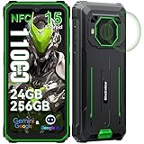 Blackview BV6200 Plus Robustes Outdoor-Smartphone -11000mAh, 24GB+256GB (2TB), IP68/IP69K...