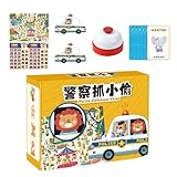 Brettspiele Familienabend | Spannendes Diebesjagd Spieleset - Pädagogisches Puzzle Spielzeug Ab 3...