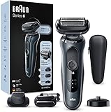 Braun Series 6cs Sensitiver Rasierer Herren, Elektrorasierer mit 3 flexiblen Klingen,...