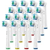OralVista Elektrische Zahnbürstenköpfe, 16er-Pack kompatibel mit Oral B Aufsteckbürsten,...