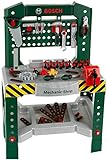 Theo Klein 8574 Bosch Werkbank 77-teilig | Mit Schraubendreher und -schlüssel, Zange, Hammer und...
