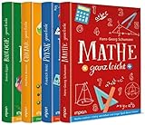 Mathe, Physik, Chemie und Biologie ganz leicht im Paket: 4 Bücher in einem