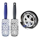 URAQT 2-teilige Felgenbürste Alufelgen, Premium Mikrofaser Felgen Bürste für Eine Besonders...