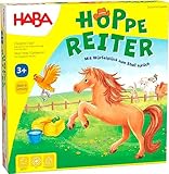 HABA Hoppe Reiter – Spannendes Pferde-Wettlaufspiel - für Kinder ab 3 Jahren - fördert...