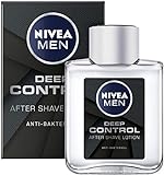 NIVEA MEN DEEP Control After Shave Lotion (100 ml), antibakterielles After Shave, für die...