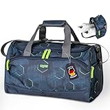 moovly® Kinder Sporttasche 25 L für Jungs - mittlere Größe - Gym Bag - für Sport, Schwimmen,...