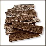 PrideDogs Rindfleischstreifen 1000g - Premium Dörrfleisch Kausnack für Hunde - 100% Rind Deutscher...