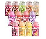 MORE Zerup, mixed 13er Bundle, 13 x 65 ml, für bis zu 104 l Fertiggetränk, zuckerfreier Sirup mit...