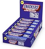Snickers Low Sugar High Protein Riegel (12 x 57g) – Milk Chocolate – 20g Eiweiß – Wenig...