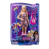 Barbie GYJ23 - 'Bühne frei für große Träume' Malibu Barbie Puppe (ca. 30 cm groß, blond) mit...