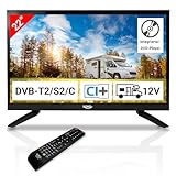 21.5' Zoll (55 cm) LCD Fernseher Xoro HTC 2249 mit HDTV Triple Tuner, integrierter Slot-In DVD...