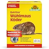 Neudorff Quiritox WühlmausKöder, hochattraktiver Köder für Wühlmäuse zur sicheren Bekämpfung,...