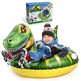 wetpuxi Schlitten Kinder, Dinosaurier Spielzeug ab 5-15 Jahre Aufblasbare Schlitten Kinder Spielzeug...