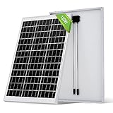 ECO-WORTHY 120W 12V Solarpanel Monokristallines, Solarmodul mit Hocheffizientes Aluminiumrahmen, PV...