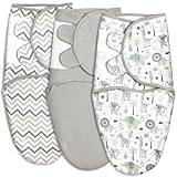 GLLQUEN BABY Swaddles Pucksack Baby 0-3 Monate,100% Bio-Baumwolle Baby Schlafsäcke für...
