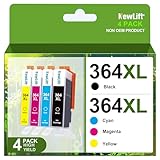 Newlift 364XL Multipack Druckerpatronen Kompatibel für HP 364 XL Tintenpatronen Deskjet 3070A 3520...