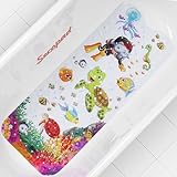 Secopad Original Antirutschmatte Badewanne Baby, 100x40 cm Badewannenmatte rutschfest Kinder,...