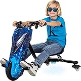 Actionbikes Motors Kinder Elektro Driftscooter | 𝟐𝟓𝟎 Watt Motor - Drift Cart 360°- 3...