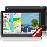 Jimtour Navigationsgerät für Auto 2024 LKW Navi 7 Zoll GPS Navigation für Auto LKW mit Europa UK...