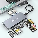 8-in-1 CFexpress Typ B-Kartenleser mit USB Gen 3.2 10 Gbit/s Multi CF-Express Lesegerät für...