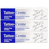 Pegasus Pro Tattoo-Creme 3er-Set, Tägliche Pflege & Aftercare, Feuchtigkeitsspendend mit...