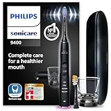 Philips Sonicare DiamondClean Smart 9400 elektrische Zahnbürste, Schallzahnbürste mit App,...