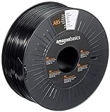 Amazon Basics 1,75 mm schwarzer 3D-Drucker ABS-Filament, 1 kg Spule