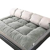 Japanische Faltmatratze Rollmatte - Verdickte Futonmatratze - Weiche Tragbare Matratze - Perfekt...