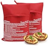 Kartoffel Mikrowelle Beutel, Kartoffelsack Mikrowelle, Kartoffel Expressbeutel, 2PCS...