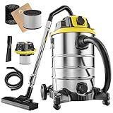 Monzana® Nass Trockensauger 30L 2200W + Steckdose GS-Zertifiziert 9m Bewegungsradius Industrie...