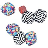 Ocean 5 Extrem Boule - Soft-Boule Set, Street-Boccia, Cross Country Petanque mit Tasche Immer...