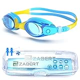 ZABERT Schwimmbrille für Kinder, K1 Schwimmbrillen Kinderschwimmbrille Chlorbrille für Jugendliche...