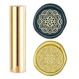 CRASPIRE Wax Seal Stamp Flower, Versiegeln von Wachsstempeln Stechapfel Mini Messing Stempel Pistole...