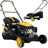 Craftfull Rasenmäher CR-224-30 | 5,1 KW 7 PS | 223 cm³ OHV Motor | Benzinrasenmäher - Mäher...