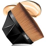 MSQ Foundation Pinsel Make-up Pinsel Kabuki Flat Top Gesicht Pinsel Groove Design Blush Pinsel zum...