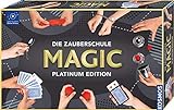 KOSMOS 697082 Die Zauberschule MAGIC Platinum Edition, 180 ZauberTricks, viele magische...