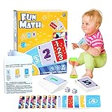 Idezek Lustiges Mathe-Kartenspiel | Lernkarten Mathe-Set - Vorschul-lustiges Zähl-Lernspielzeug...