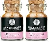 Ankerkraut Kinderpunsch Gewürz, 115g im Korkenglas, Mischung Zimt. Vanille, Nelke für Saft,...