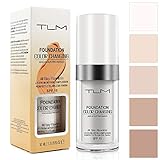 TLM Farbwechselnde Foundation, Concealer Abdeckung Makelloses Color Changing Foundation Warmen...