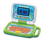 VTech 2-in-1 Touch-Laptop – Lerncomputer und Touch-Tablet zum Lernen von Buchstaben und Zahlen –...