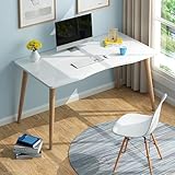 Saterkali Holz-Schreibtisch, Heimbüro, Arbeitszimmer, nordischer Stil, Computerarbeits-Studiertisch...